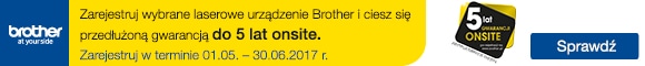 Brother - promocja do 5 lat ONSITE